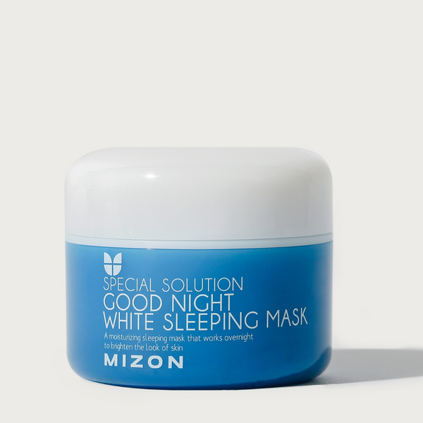 Mizon Нічна освітлювальна маска для обличчя з лавандою Good Night White Sleeping Mask, 80 мл фото