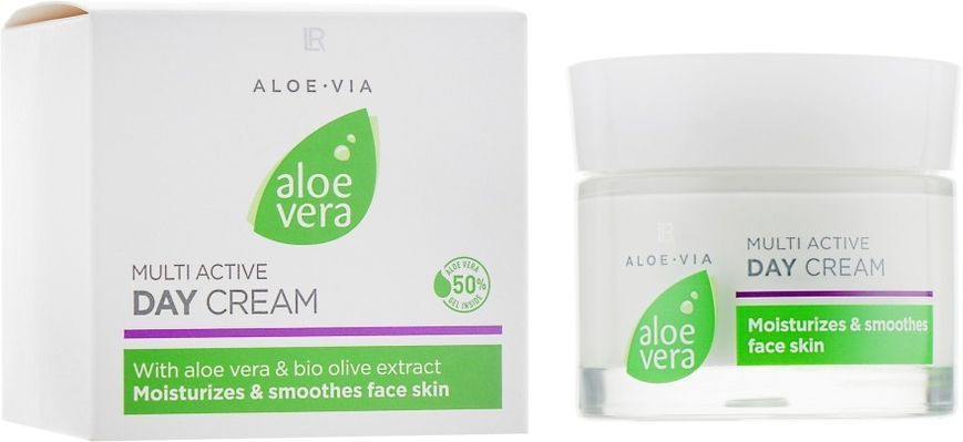Multi active day cream Aloe Vera Активізуючий денний крем, LR Health & Beauty, 50 мл фото