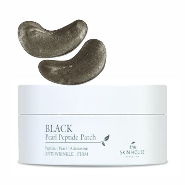 Гидрогелевые патчи с пептидами и экстрактом черных жемчужин The Skin House Black Pearl Peptide Patch, 60 шт фото