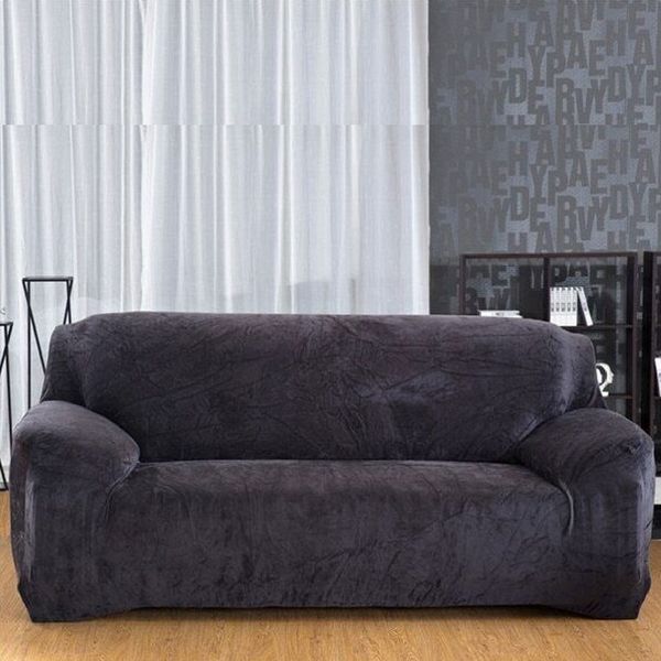 Захисний чохол на двомісний диван Велюровий Diana Textile Plush Velvet фото
