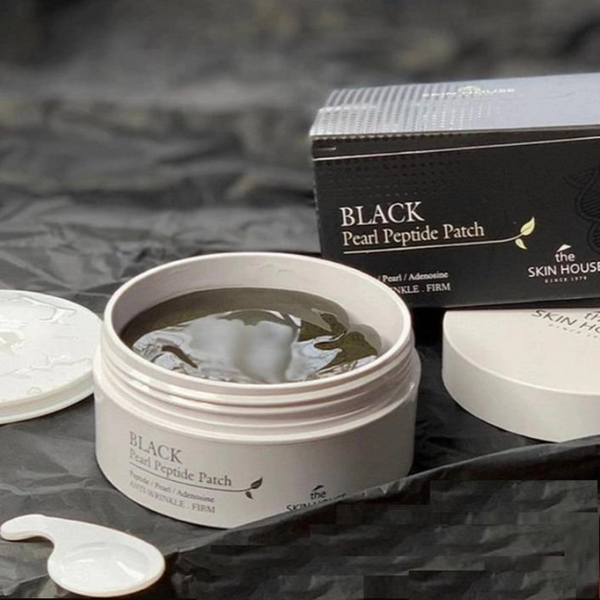 Гідрогелеві патчі з пептидами та екстрактом чорних перлів The Skin House Black Pearl Peptide Patch, 60 шт фото