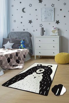 Коврик в детскую комнату Chilai home BEARS BEYAZ фото