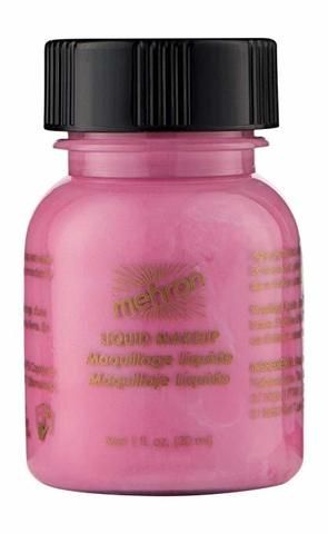 MEHRON Жидкая краска для грима Liquid Makeup Pink Розовый, 30 мл фото