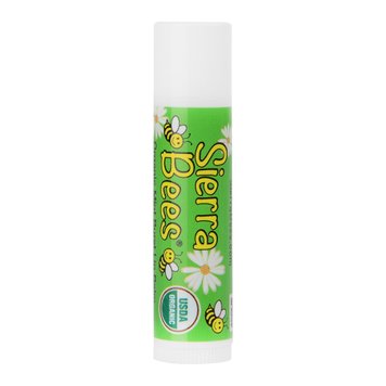 Органический бальзам для губ "Мятный взрыв" Mint Burst Sierra Bees Organic Lip Balm 4,25 г фото