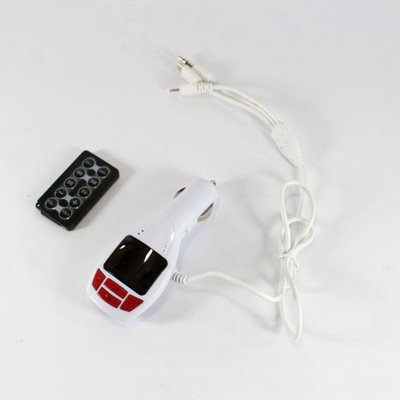 Фм-модулятор, трансмітер FM MOD CM 7010 c зарядкою для телефону, Фм модулятор блютуз в машину фото