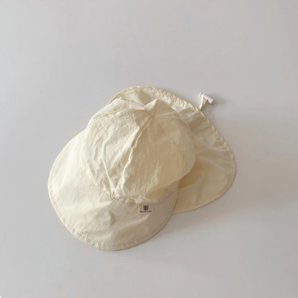 Дитяча кепка панамка Baby Hat Cotton, Бежевий, 46-50 см фото