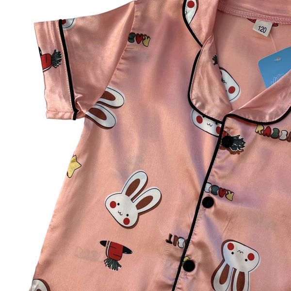 Дитяча піжама з яскравими малюнками XBR Kids (Рожевий 140см) фото