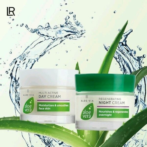 Крем нічний LR Health and beauty регенерувальний Aloe Vera, 50 мл фото