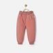 Детские теплые однотонные штаны Ping Kids (розовые, 130 см)
