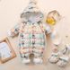 Дитячий яскравий комбінезон з рукавичками та шкарпетками Baby (Оранжевий, 100 см) фото