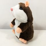 Хом'як Повторюшка інтерактивна м'яка іграшка повторюша ws48293-2 фото