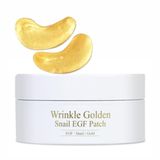 Гидрогелевые патчи под глаза с золотом и муцином улитки The Skin House Wrinkle Golden Snail EGF patch, 60 шт SH-3330 фото