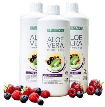 Питьевой гель Алоэ Вера Asai с ягодами асаи LR Набор 3 шт фото