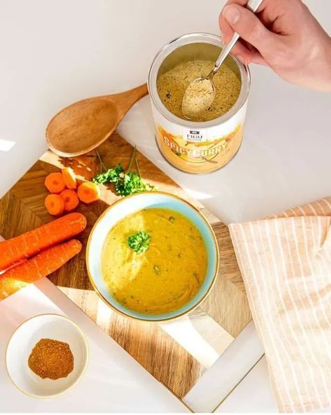 Растворимый жиросжигающий овощной суп со вкусом карри, 16 порций, LR Figu Active Spicy Curry, Германия фото
