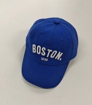Кепка Boston синяя, размер 54 фото