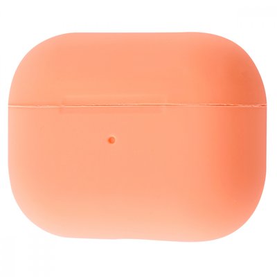 Чохол для AirPods Pro силіконовий персиковий в коробці фото