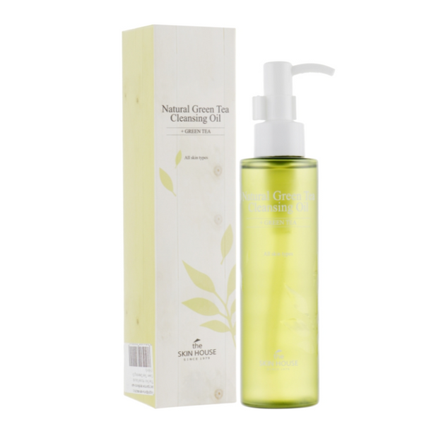 Гидрофильное масло с экстрактом зеленого чая The Skin House Natural Green Tea Cleansing Oil, 150 мл фото