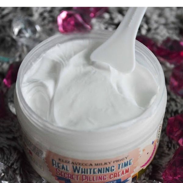 Пілінг-Крем Для Обличчя Від Пігментних Плям Elizavecca Milky Piggy Real Whitening Time Secret Pilling Cream, 100 Мл фото