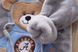 Костюм детский домашний теплый с медведем (Серый 100см) 12690-100см-Сірий фото 5