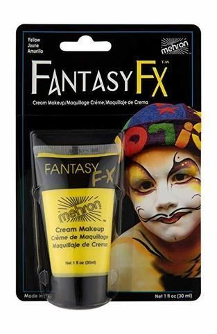 MEHRON Грим на водной основе Fantasy FX Yellow (Желтый), 30 мл фото