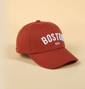 Кепка Boston оранж, размер 54 фото