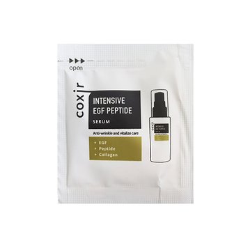 Пробник Интенсивная антивозрастная сыворотка для лица с пептидами и EGF Coxir Intensive EGF Peptide Serum Pouch, 2 мл фото