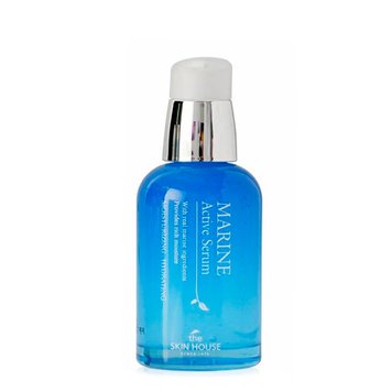 Зволожуюча сироватка для обличчя з керамідами The Skin House Marine Active Serum, 50 мл фото