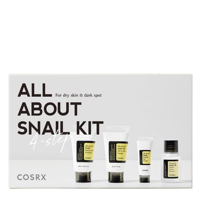 Cosrx - Набір із муцином равлика для догляду за шкірою обличчя - All About Snail Kit 4-Step фото