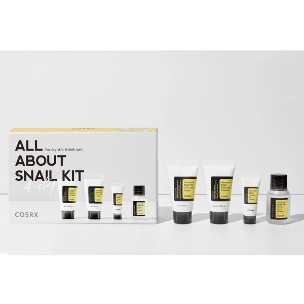 Cosrx - Набор с муцином улитки для ухода за кожей лица - All About Snail Kit 4-Step фото