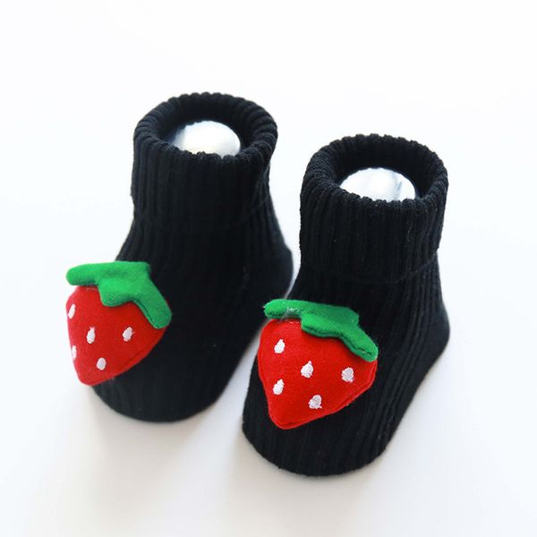 Носки детские однотонные с фруктами JC Instep Fruit 1-3 года Фиолетовый (10743) фото