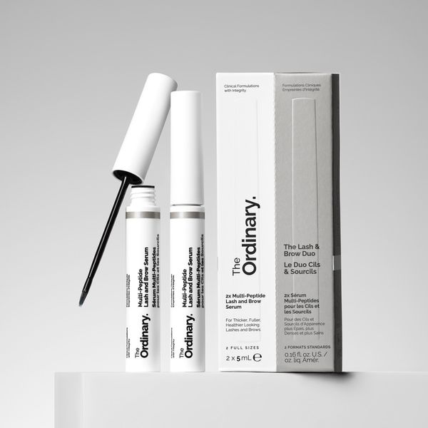 The Ordinary - The Lash & Brow Duo - Двойная сыворотка для укрепления ресниц и бровей - 2x5ml фото