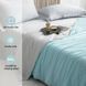 Двостороння літня ковдра з охолоджувальною тканиною Diana Textile al5692Green-200-230 фото 4