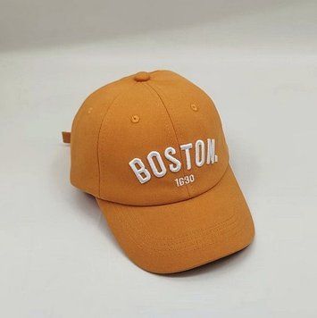 Кепка Boston оранж светлая, размер 54 фото