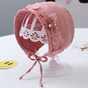Шапка дитяча LIttle Baby (Темно-рожевий 35-40см) фото