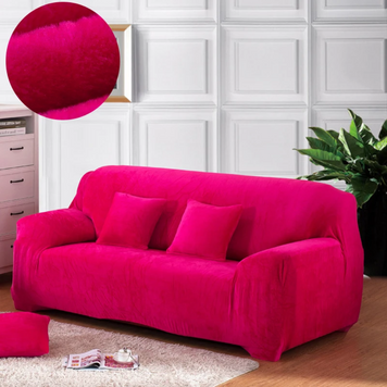 Захисний чохол на двомісний диван Велюровий Diana Textile Plush Velvet фото