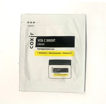 Пробник Крем для обличчя з вітаміном C Coxir Vita C Bright Cream Pouch, 2 мл фото