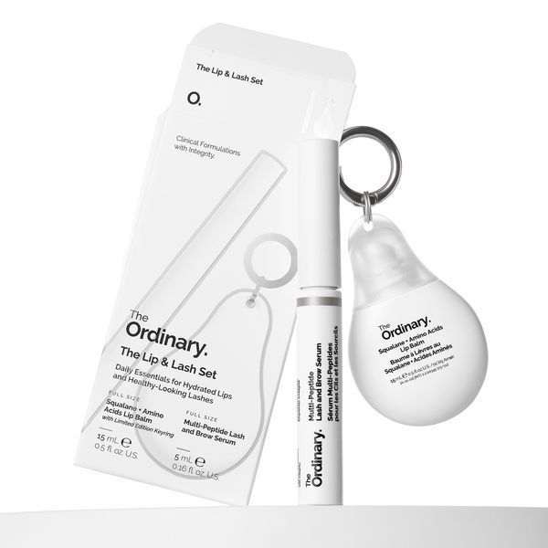 The Ordinary - The Lip & Lash Set - Набор из бальзама для губ и сыворотки для ресниц и бровей - 5ml + 15ml фото