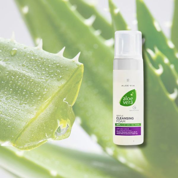Очищаюча пінка Aloe Vera (ALOE VIA) LR Health & Beauty, 150 мл фото