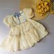 Нарядна сукня дівчинці жовта , розмір 85 che_10003_85 фото 3
